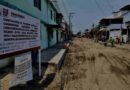 Construyen calles con pavimento hidráulico en Jalpa de Méndez