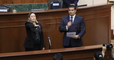 Nombran a Yeraldine Bonilla gobernadora interina de Sinaloa