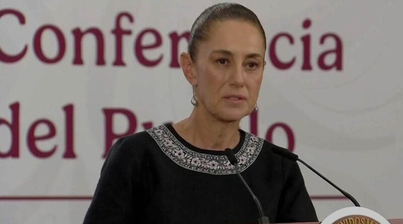 Presidenta de México evidencia mentiras de Trump