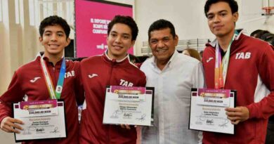 Becas de15 mil pesos mensuales a deportistas tabasqueños Becas de15 mil pesos mensuales a deportistas tabasqueños