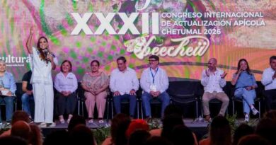 Inaugura Mara Lezama Congreso Internacional Apícola Inaugura Mara Lezama Congreso Internacional Apícola
