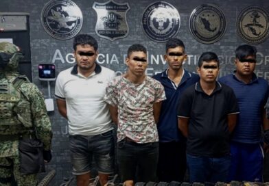 Seis detenidos con armas de grueso calibre en Chiapas