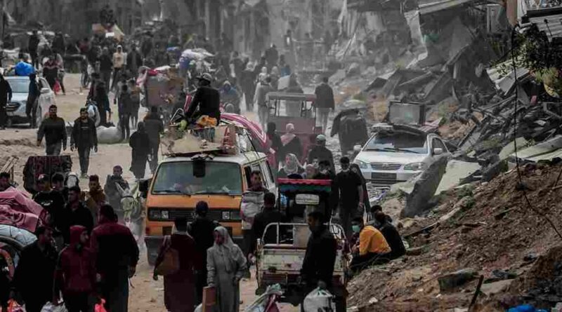 Rechaza Egipto desalojo de palestinos de Gaza Rechaza Egipto desalojo de palestinos de Gaza