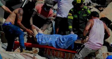 Sismo Colombia: 180 fallecidos y mil 300 lesionados Sismo Colombia: 180 fallecidos y mil 300 lesionados