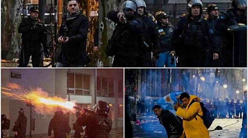 Gobierno libertario causa mil 500 heridos en Argentina Gobierno libertario causa mil 500 heridos en Argentina