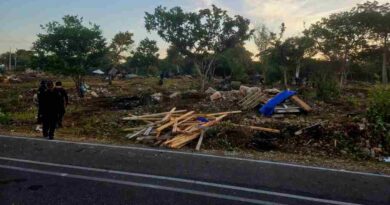 Restablecen circulación tras desalojo en San José Tecoh