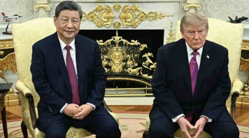 Interesante acercamiento de los presidentes Trump y Xi Interesante acercamiento de los presidentes Trump y Xi