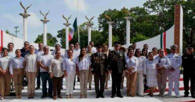 Conmemora Quintana Roo el 179 aniversario de la Gesta Heroica de Chapultepec Conmemora Quintana Roo el 179 aniversario de la Gesta Heroica de Chapultepec