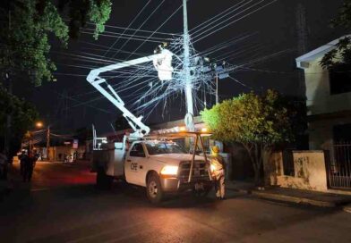 CFE atiende los problemas de los apagones en Yucatán