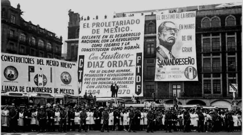 El gobierno priista masacró a estudiantes en 1968
