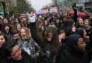 Cientos de miles de personas protestan en París Cientos de miles de personas protestan en París