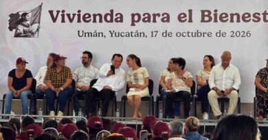 Entregan Sheinbaum y Díaz viviendas del Bienestar en Yucatán Entregan Sheinbaum y Díaz viviendas del Bienestar en Yucatán