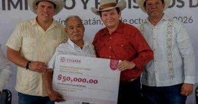 Pulsan ganadería, caminos rurales y sistemas de riego en Tizimín Pulsan ganadería, caminos rurales y sistemas de riego en Tizimín