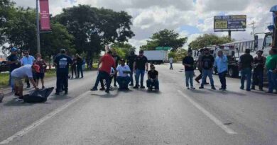 Poca afluencia en Yucatán al paro de transportistas