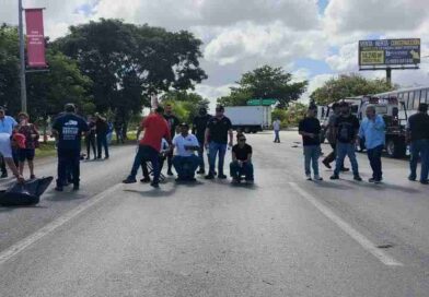 Poca afluencia en Yucatán al paro de transportistas
